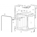 V-zug roue du tambour lave-vaisselle