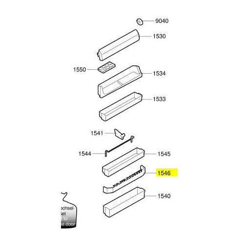 V-ZUG kit protège-bouteilles