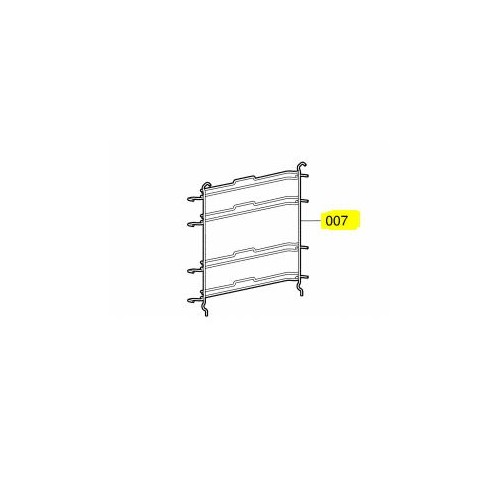 V-ZUG guide-grille gauche/droite four