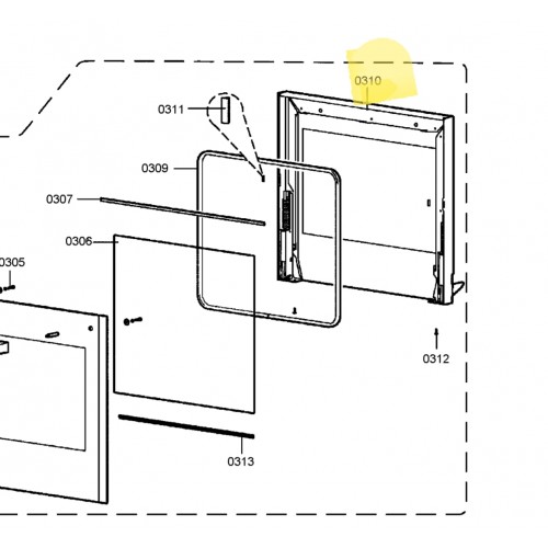 Siemens porte interieure four