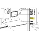 Bauknecht support bouteilles compartiment inf/sup réfrigérateur